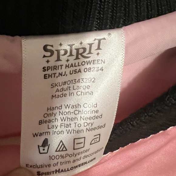 SOLD L Rockabilly 50s style Be Bop Do Wop Pink Sweeties Costume jacket - Picture 3 of 8